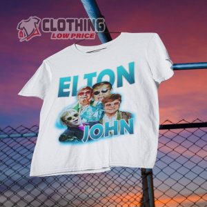Elton John Tee, Elton John Vintage Tee, Elton John T-Shirt