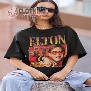 Elton John Tshirt,  Elton John Homage T-Shirt