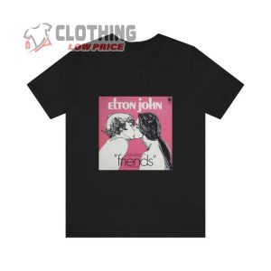 Elton John Vintage Shirt Album Artwork Friends Tee Original Soundtrack 3