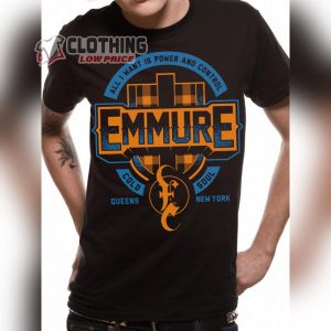 Emmure Solar Flare Homicide Merch, Emmure Top Songs Black Short Sleeve T-Shirt