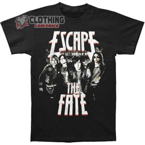 Escape The Fate Not Good Enough For Truth In Clich Merch Escape The Fate World Tour Black T Shirt