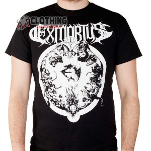 Exmortus Greatest Hits Merch In Hatred's Flame Exmortus Black T Shirt