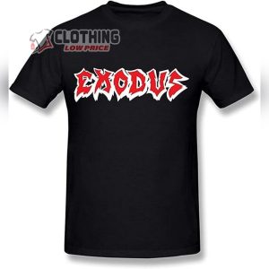 Exodus Blacklist Album Merch, Bonded By Blood Tracklist Exodus Tour Black T-Shirt
