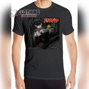 Exodus Tempo of the Damned Graphic Merch, Exodus Albums T-Shirt