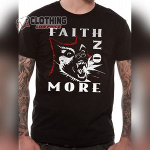 Faith No More Be Aggressive Merch Faith No More Angel Dust Black Short Sleeve T Shirt 1