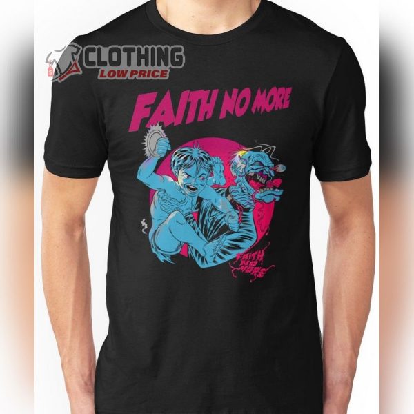 Faith No More Epic Song Merch, Faith No More The Real Thing Album Black T-Shirt