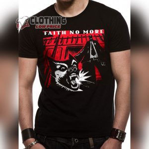 Faith No More Greatest Hits Black T-Shirt, Faith No More Who Cares A Lot Merch, Faith No More World Tour Merch