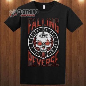 Falling In Reverse Straight to Hell Merch, Falling In Reverse Albums Unisex T-Shirt