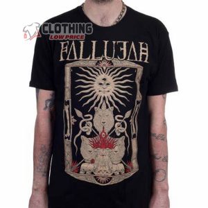Fallujah No Worse Enemy Black Shirt, Fallujah Tour Ticket Unisex Merch