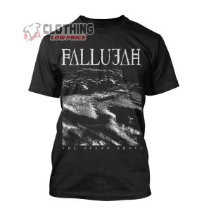 Fallujah The Ocean Above Song Merch, Fallujah Music Concert Short Sleeve Black Shirt