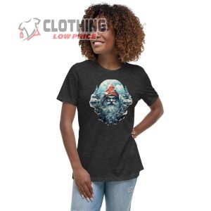 Father Christmas Holiday WomenS Relaxed T Shirt 2