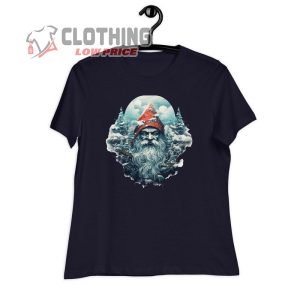 Father Christmas Holiday WomenS Relaxed T Shirt 3