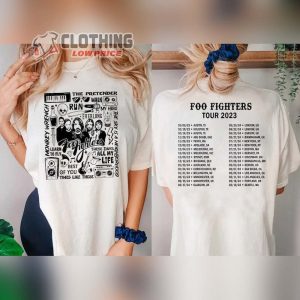 Foo Fighters Tour 2023 2024 Unisex Sweatshirt Everything Or Nothing At Shirt Foo Fighters Fan Shirts Foo Fighters Music Band Shirt3