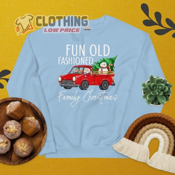 Fun Old Fashioned Christmas, Family Christmas Shirts, Merry Christmas Tree Shirt