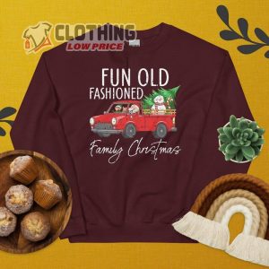 Fun Old Fashioned Christmas, Family Christmas Shirts, Merry Christmas Tree Shirt