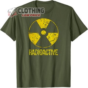 Funny Vintage Nostalgic Radioactive Nuclear War symbol shirt