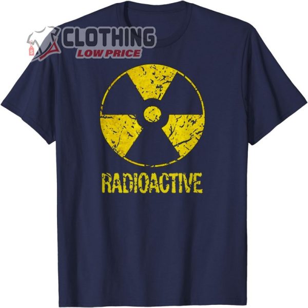Funny Vintage Nostalgic Radioactive Nuclear War symbol shirt