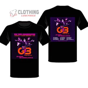 G3 Tour 2024 Merch G3 Reunion Tour 2024 Dates And Tickets T shirt G3 Tour Joe Satriani Wiht Eric Iohnson And Steve Vai T shirt