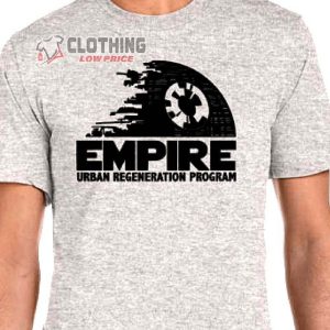 Galactic Empire March Of The Resistance Song Merch, Star Wars Galactic Empire White Shirt