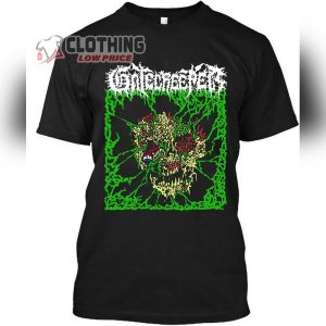 Gatecreeper Anxiety American Death Metal Rock T-Shirt, Deserted Album Gatecreeper Short Sleeve Black Tees