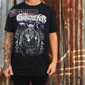 Gatecreeper Starved Gatecreeper Song Merch, Gatecreeper An Unexpected Reality Album Black Shirt