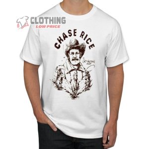 Get Western 2024 Tour Merch Chase Rice Singer Shirt Chase Rice Tour 2024 Tee Chase Rice The Album T Shirt