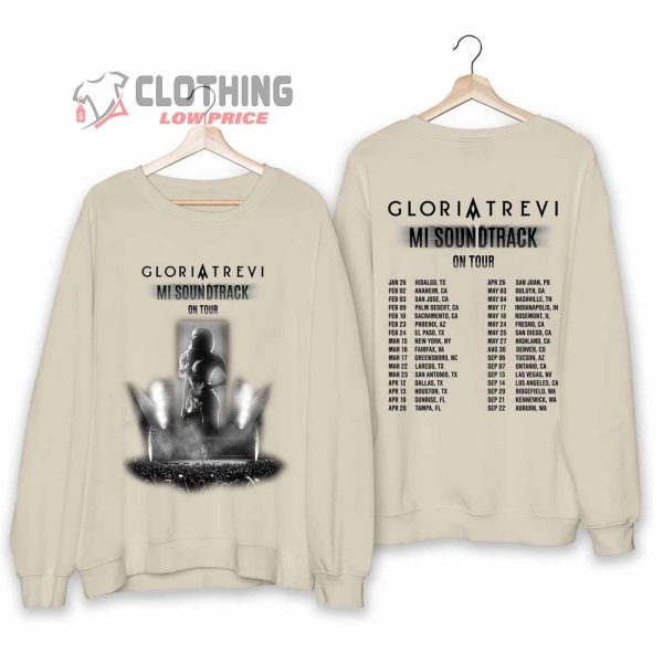 Gloria Trevi Mi Sound Track On Tour Merch, Gloria Trevi Tour 2024 Shirt, Mi Sound Track Concert 2024 Sweatshirt, Gloria Trevi Fan T-Shirt