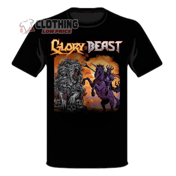 Glory And The Beast Poster 2024 Headline Tour T-Shirt