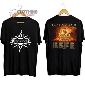 Godsmack Concert 2024 Merch Godsmack North American Tour Shirt Godsmack Fan Club Presale Code T Shirt