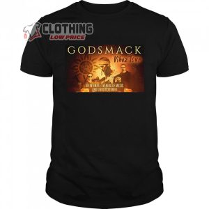 Godsmack Tour 2024 Merch Godsmack Fan Club Shirt Godsmack Bastian Da Cruz 2024 Tour Dates T Shirt