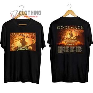 Godsmack Tour Dates 2024 Merch, Godsmack Vibez Shirt, Acoustic Tour 2024 T-Shirt, Godsmack Vibez Tour – An Intimate Evening with Godsmack Hoodie