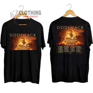 Godsmack Vibez Acoustic And Electric 2024 Tour Dates Merch, Godsmack Fan Club Presale Shirt, Godsmack Vibez Acoustic Tour 2024 T-Shirt