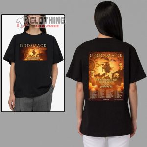 Godsmack Vibez Tour An Intimate Evening With Godsmack Merch, Godsmack Fan Club Shirt, Godsmack Intimate 2024 North American Theater Tour T-Shirt