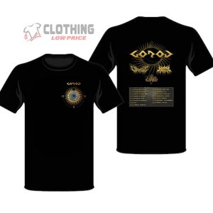 Gorod Tour 2024 Merch, Gorod Tour 2024 Dates And Tickets Shirt, Gorod Band Symbol Printed T-Shirt