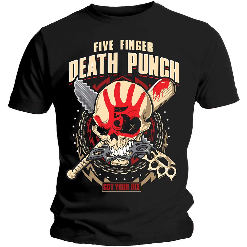 Got Your Six Song Five Finger Death Punch Black Merch, Foxborough Tour Setlist 2024 Five Finger Death Punch Unisex Shirt