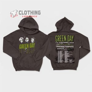 Green Day Band Graphic Merch, Green Day The Saviors 2024 Tour Shirt, Green Day Rock Band Tour 2024 Sweatshirt