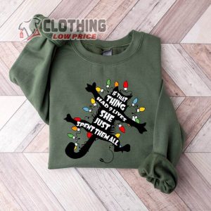 Griswold Cat Wrapped In Christmas Lights Shirt Funny Christmas Vacation Hoodie 1
