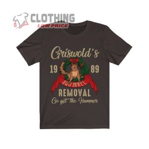 GriswoldS Squirrel Removal Funny Tee Shirt Christmas Vacation Re 3