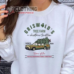 GriswoldS Tree Farm Since 1989 Sweatshirt Christmas Family Sweatshirt Christmas Unisex Shirt 3