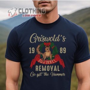 Griswolds Squirrel Removal Christmas Vacation Shirt Funny Holiday Pullover Griswold Family Sweatshirt 3