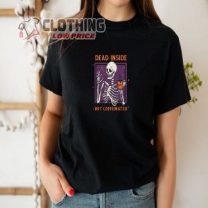 Halloween Dead Inside T-Shirt, Spooky Season Tee, Halloween Sweatshirt