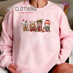 Harry Potter Christmas Sweatshirt, Harry Potter Fan Gift, Christmas Coffee Cups