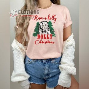 Holly Dolly Christmas Shirt Santa Dolly Parto3