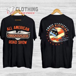 Hot Chris Stapleton Western Shirt, Chris Stapleton All American Road Show Tour T- Shirt, Chris Stapleton Summer Tour 2023 Merch