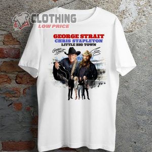 Hot George Strait And Chris Stapleton Tour New Popular T- Shirt, Chris Stapleton Album Shirt, Chris Stapleton Tickets Merch