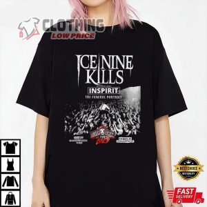 Ice Nine Kills Band Tour 2023 Graphic Shirt, Ice Nine Kills Setlist Tour Songs Shirt, Ice Nine Kills Tickets Merch