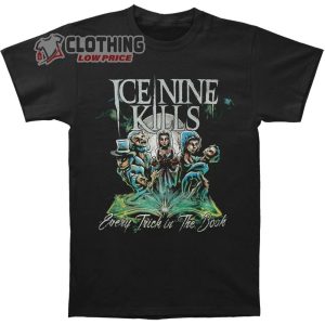 Ice Nine Kills Communion of the Cursed Song Lyrics Shirt, Communion of the Cursed Song Merch, Ice Nine Kills Every Trick in the Book Album Tee Shirts