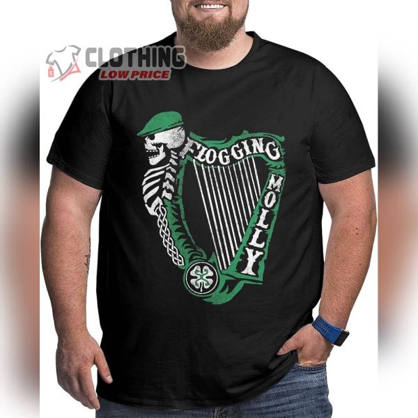 If I Ever Leave This World Alive Flogging Molly Unisex Merch, Flogging Molly Top Songs Black T-Shirt