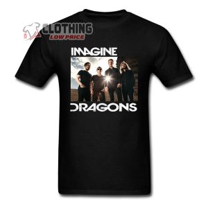 Imagine Dragons Members Graphic Tee Merch Imagine Dragons Radioactive Shirt Night Versions Album Merch