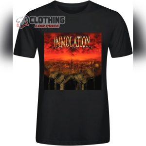 Immolation Close to a World Below Song Lyrics Shirt Close to a World Below Immolation Tee For Men And Women Immolation Live Concert Shirts